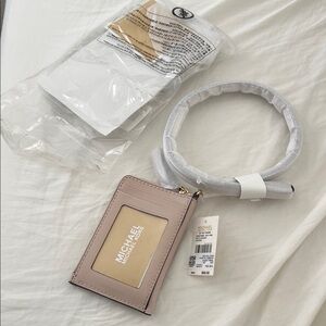 Michael Kors Jet Set Charm Blush Card Holder